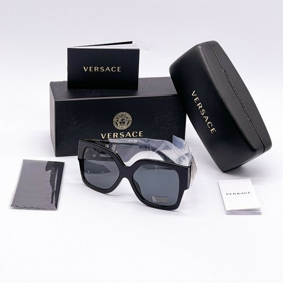 Sale! New Versace Black 59mm Sunglasses